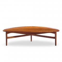 Finn Juhl Finn Juhl for Baker Model 521 Mid Century Danish Teak Coffee Table - 4495793