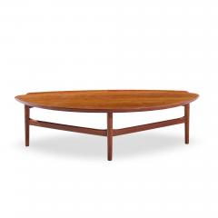 Finn Juhl Finn Juhl for Baker Model 521 Mid Century Danish Teak Coffee Table - 4495797