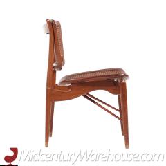 Finn Juhl Finn Juhl for Baker Model NV 51 403 Teak and Cane Dining Chairs Set of 8 - 3684410