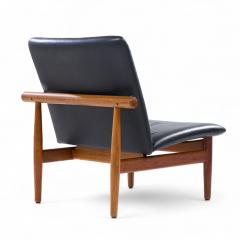 Finn Juhl Finn Juhl for France and Sons FD137 Danish Teak Japan Lounge Chairs Pair - 4351225