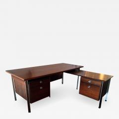 Finn Juhl Large Rosewood Diplomat Executive Desk By Finn Juhl