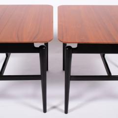 Finn Juhl Pair Finn Juhl side tables for Baker - 1005882