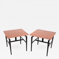 Finn Juhl Pair Finn Juhl side tables for Baker - 1007577