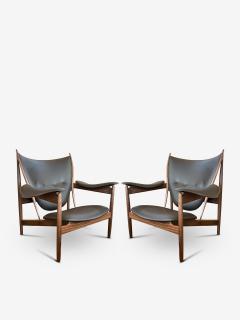 Finn Juhl Pair of Chieftain Chairs by House of Finn Juhl - 4688523