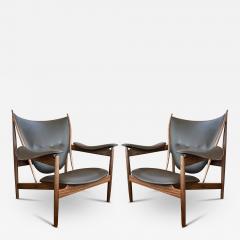 Finn Juhl Pair of Chieftain Chairs by House of Finn Juhl - 4688528