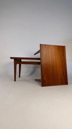 Finn Juhl Pair of Finn Juhl Teak Side Tables for France S n Denmark 1950s - 4277614