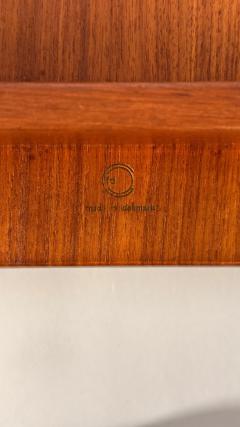 Finn Juhl Pair of Finn Juhl Teak Side Tables for France S n Denmark 1950s - 4277618