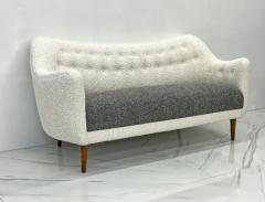 Finn Juhl Rare Finn Juhl Bovirke BO64 Sofa in Fine Belgian Two Toned Boucle - 3176031