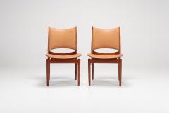 Finn Juhl Set of Six Finn Juhl Egyptian Chairs for Niels Vodder Denmark 1949 - 4738280