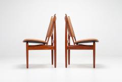 Finn Juhl Set of Six Finn Juhl Egyptian Chairs for Niels Vodder Denmark 1949 - 4738283