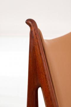 Finn Juhl Set of Six Finn Juhl Egyptian Chairs for Niels Vodder Denmark 1949 - 4738286