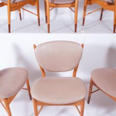 Finn Juhl Set of Six Finn Juhl NV 51 for Baker Dining Chairs - 485083