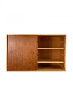 Finn Juhl Wall Mounted Cabinet Console by Finn Juhl for Baker Teak and Maple - 3164703