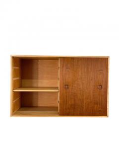 Finn Juhl Wall Mounted Cabinet Console by Finn Juhl for Baker Teak and Maple - 3164706