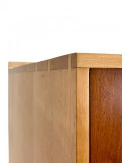 Finn Juhl Wall Mounted Cabinet Console by Finn Juhl for Baker Teak and Maple - 3164710