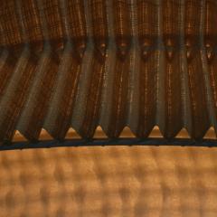 Finnish Mid Century Modern Ceiling Pendant with Stunning Paper Shade 1950s - 4551338