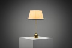 Finnish Modern Brass Table Lamp by Precenta Oy Finland 1950s - 4136735