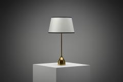 Finnish Modern Brass Table Lamp by Precenta Oy Finland 1950s - 4136736