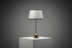 Finnish Modern Brass Table Lamp by Precenta Oy Finland 1950s - 4136740