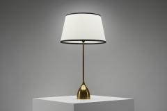 Finnish Modern Brass Table Lamp by Precenta Oy Finland 1950s - 4136741
