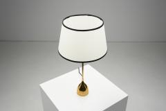 Finnish Modern Brass Table Lamp by Precenta Oy Finland 1950s - 4136742