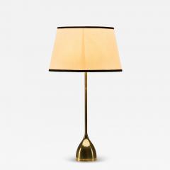 Finnish Modern Brass Table Lamp by Precenta Oy Finland 1950s - 4140781