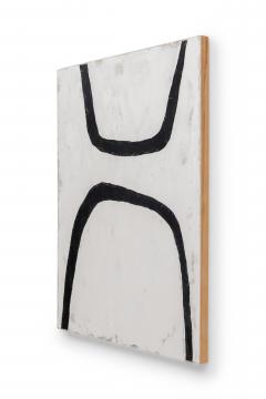 Fino Prydz Fino Prydz Norwegian Contemporary Abstract with Black Lines Untitled - 4619666