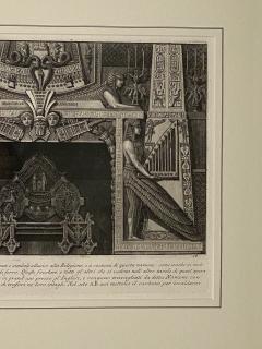 Fireplace Surround 4 Piranese Engraving Italy Circa 1760 - 1523789