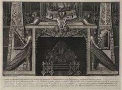 Fireplace Surround 4 Piranese Engraving Italy Circa 1760 - 1524688