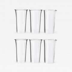 Fisher Silversmith Inc Set of Six Sterling Tumblers by Fisher - 270424