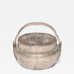 Five Blessings White Brass Brazier - 4460201