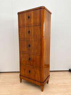 Five Drawer Biedermeier Chiffonier Cherry Veneer South Germany circa 1820 - 4248267