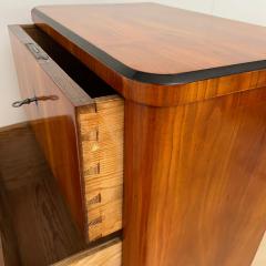 Five Drawer Biedermeier Chiffonier Cherry Veneer South Germany circa 1820 - 4248276