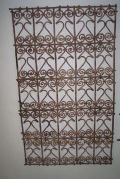 Five Islamic Wrought Iron Wall Decorations or Sculptures - 1876830
