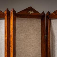 Five Panel Screen in the Empire Style 19th Century - 4793931