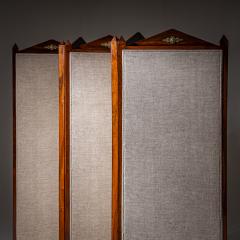 Five Panel Screen in the Empire Style 19th Century - 4793937