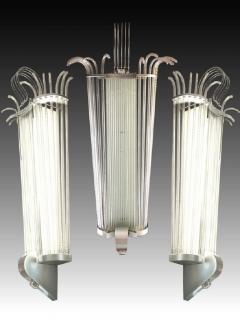 Five monumental lighting sconces France around 1940 - 913878