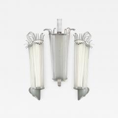 Five monumental lighting sconces France around 1940 - 914990