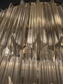 Five tiered Murano cut glass chandelier - 3470376