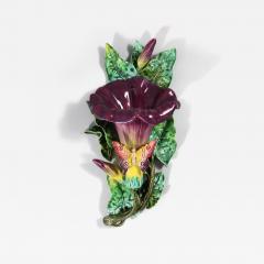 Fives Lille Majolica Butterfly Wall pocket - 4399508