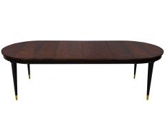 Flamed Mahogany Dining Table Hepplewhite Inspired - 1995100