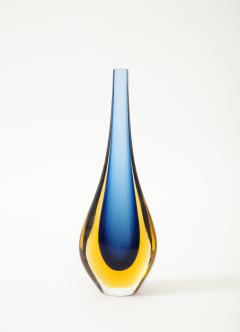 Flavio Poli 1960s Flavio Poli Murano Glass Tear Drop Vase - 3768764