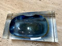 Flavio Poli Flavio Poli Murano Glass Ashtray Italy 1960s - 4705920