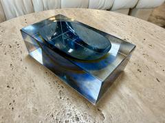 Flavio Poli Flavio Poli Murano Glass Ashtray Italy 1960s - 4705924