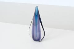 Flavio Poli Flavio Poli Sommerso Teardrop vase Murano glass Seguso Italy 1960 - 4148937