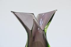 Flavio Poli Flavio Poli fishtail vase Sommerso glass Murano Italy 1950 - 4148891