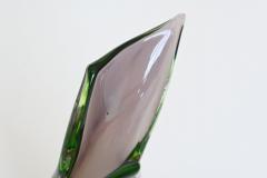 Flavio Poli Flavio Poli fishtail vase Sommerso glass Murano Italy 1950 - 4148894