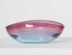 Flavio Poli Flavio Poli large bowl centerpiece Murano glass for Seguso 1960 - 2725126