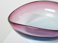 Flavio Poli Flavio Poli large bowl centerpiece Murano glass for Seguso 1960 - 2725133