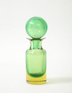 Flavio Poli Glass Bottle with Stopper Model 14150 by Seguso Vetri dArte - 2303036